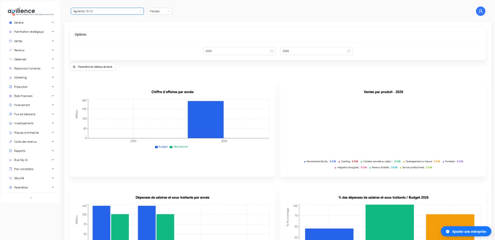 BlueSky — accounting & budgeting SaaS